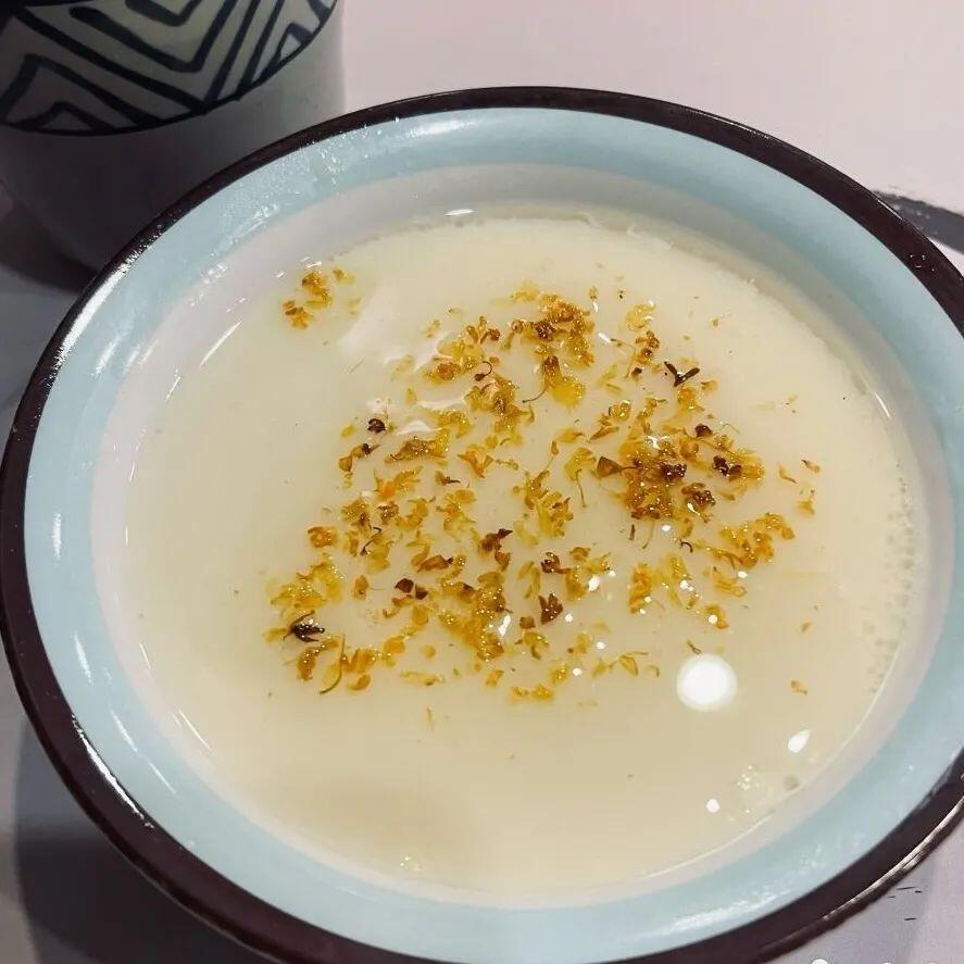 Sweet bean curd jelly