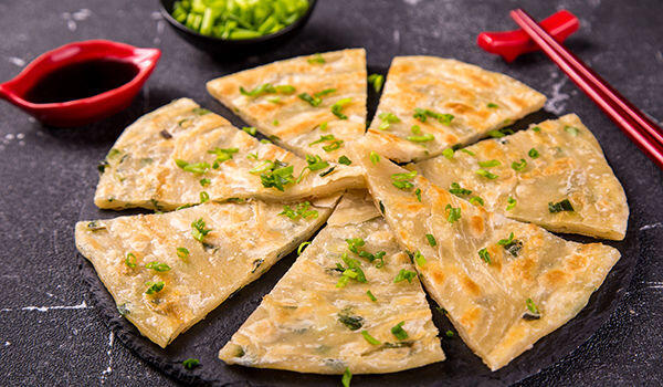 Green onion pancake